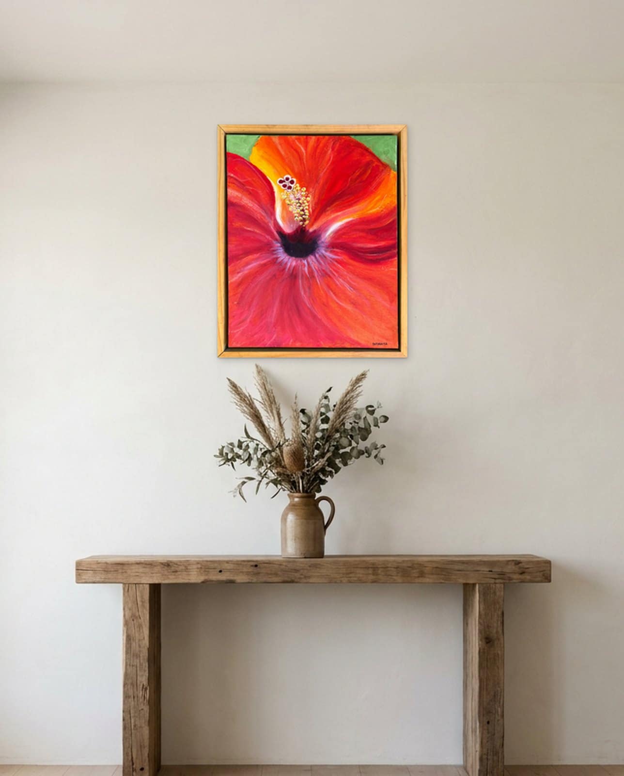 BLOSSOM — Oil on canvas, 44cm x 55cm. Painting by Dubravka Sabljak. View 1 of 2.