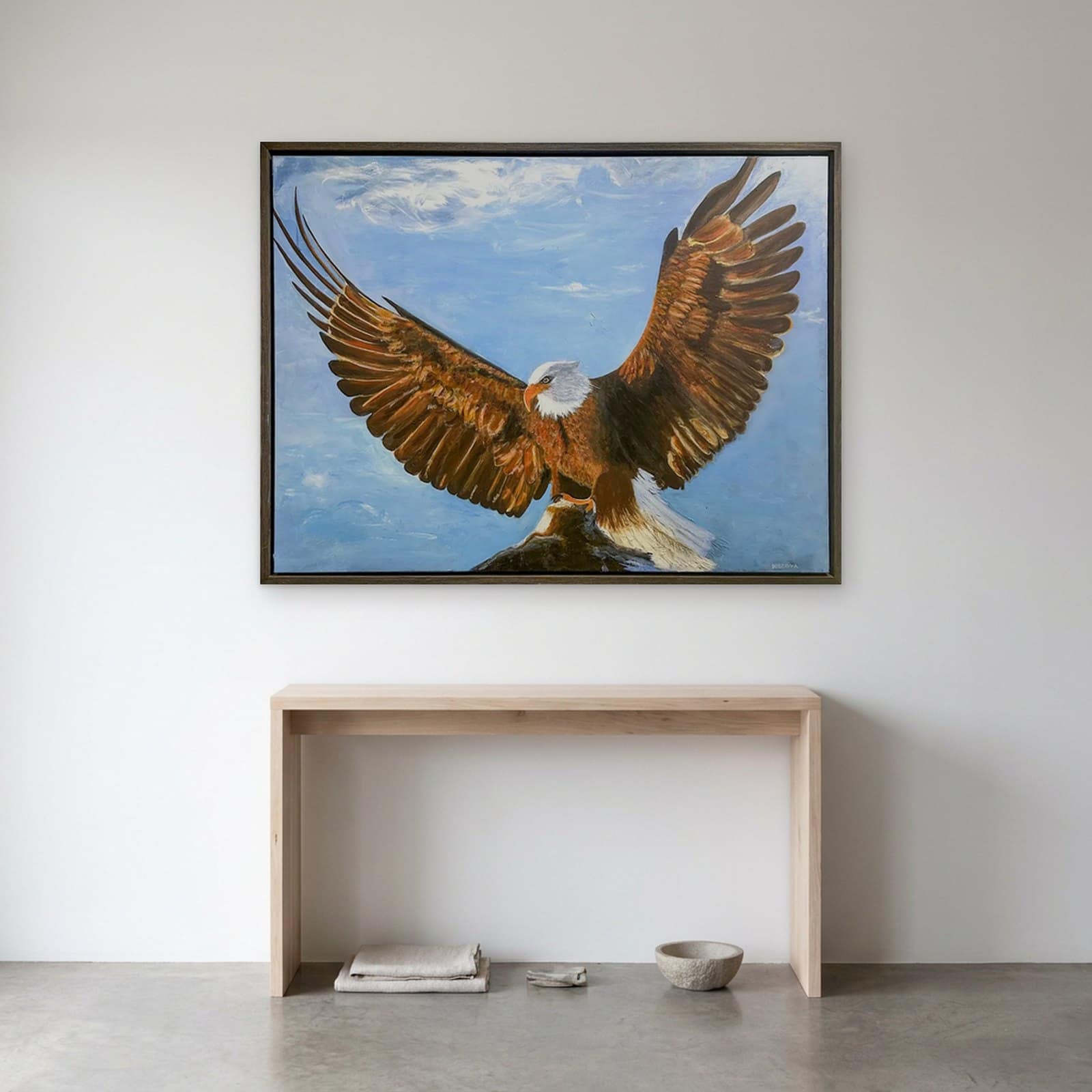 FREEDOM — Oil on canvas, 127cm x 97cm. Painting by Dubravka Sabljak. View 1 of 2.