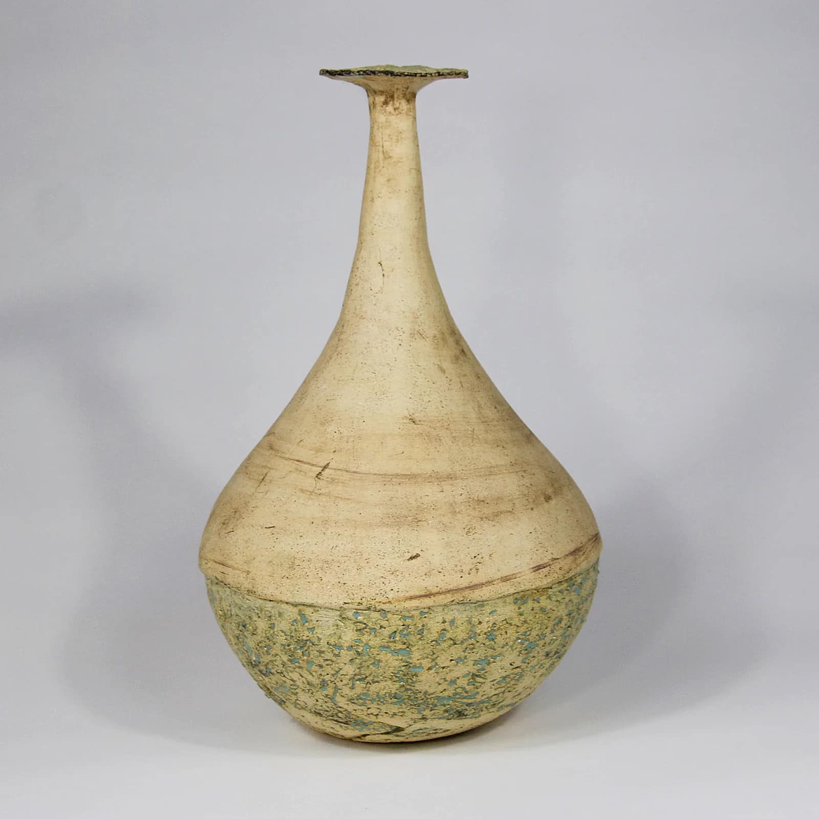 THE MAGIC BOTTLE — Stoneware, 40cm x 25cm. Ceramic work by Dubravka Sabljak. View 1 of 2.