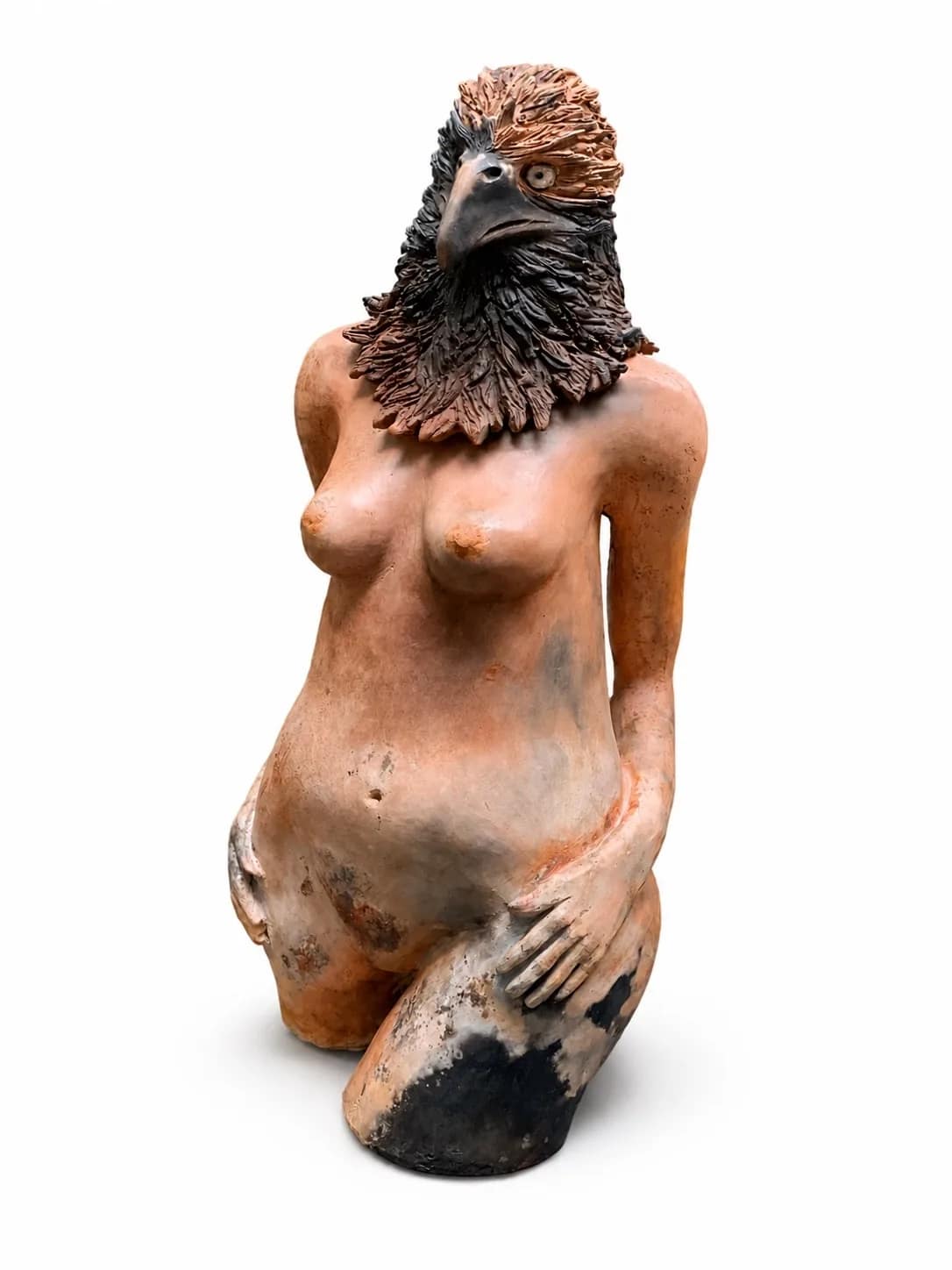 WILD THING — Pit fired ceramic, 60cm x 30cm. Ceramic work by Dubravka Sabljak. View 1 of 3.