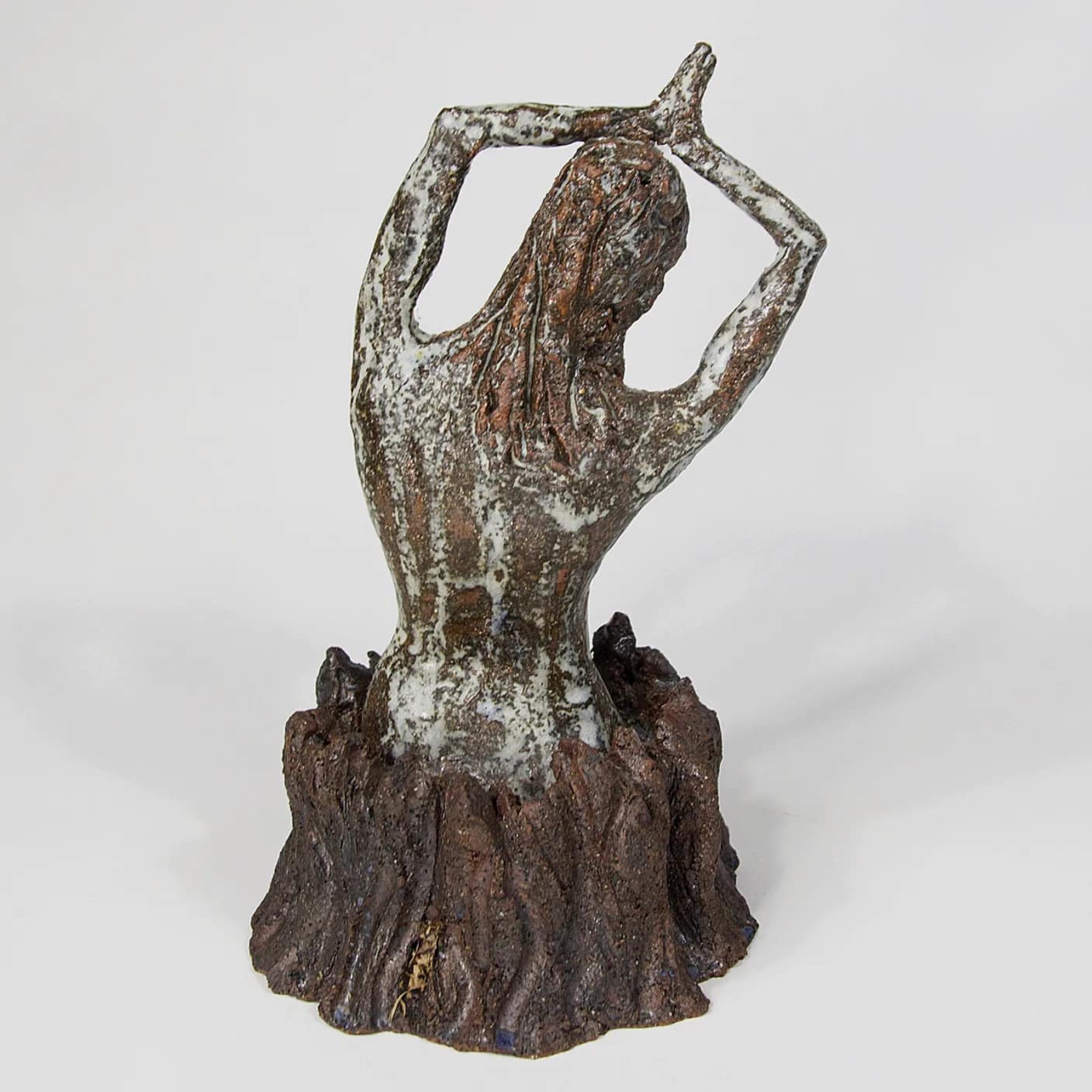 RISING PHOENIX — Stoneware. Ceramic work by Dubravka Sabljak. View 1 of 3.