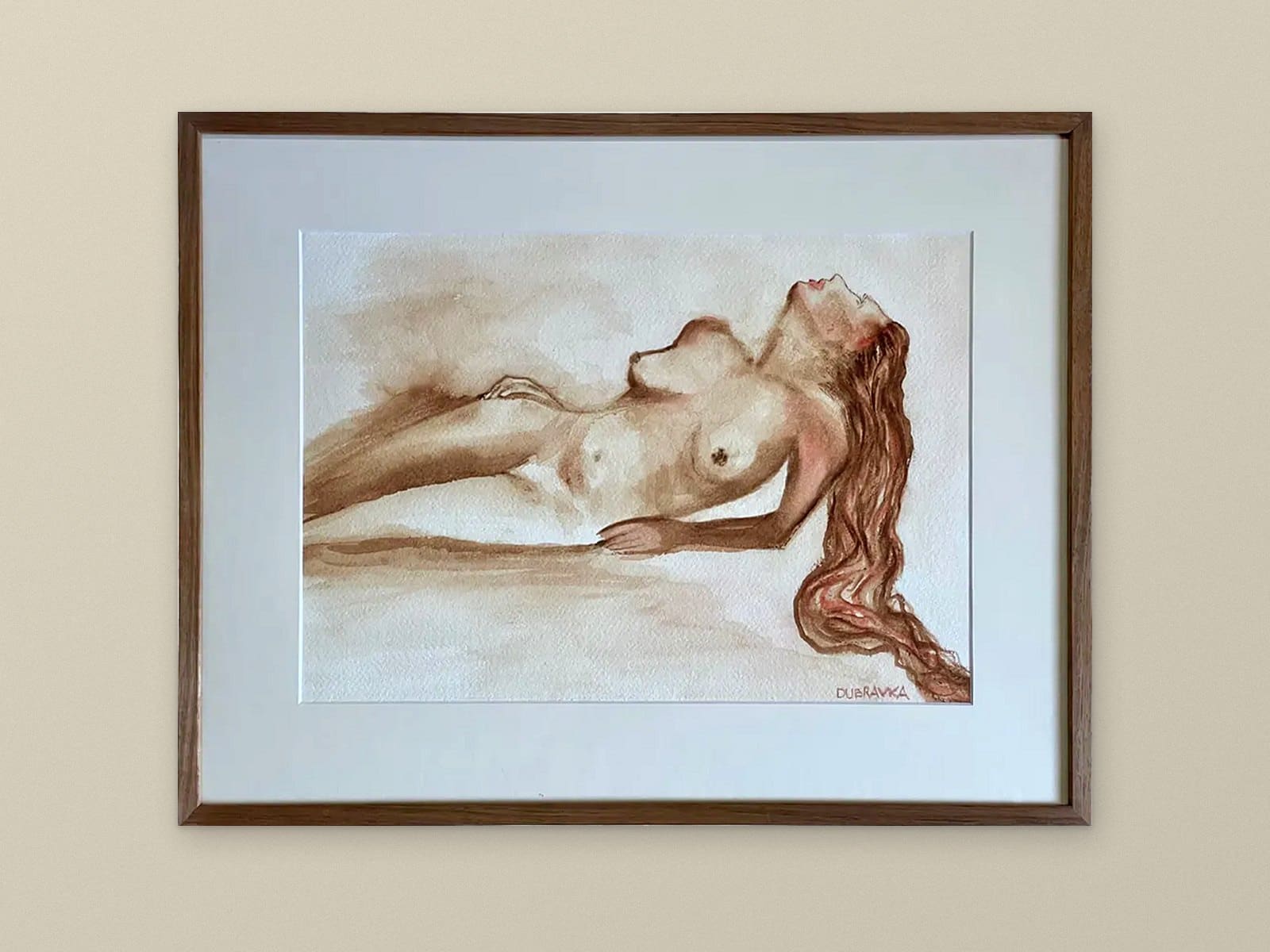 COME WHAT MAY — Watercolour on paper, 52cm x 41cm. Painting by Dubravka Sabljak. View 2 of 2.