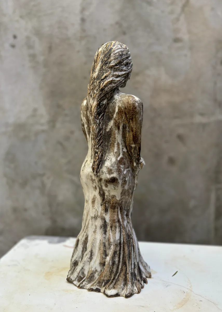 ELEGANCE — Stoneware, 40cm x 15cm. Ceramic work by Dubravka Sabljak. View 2 of 3.