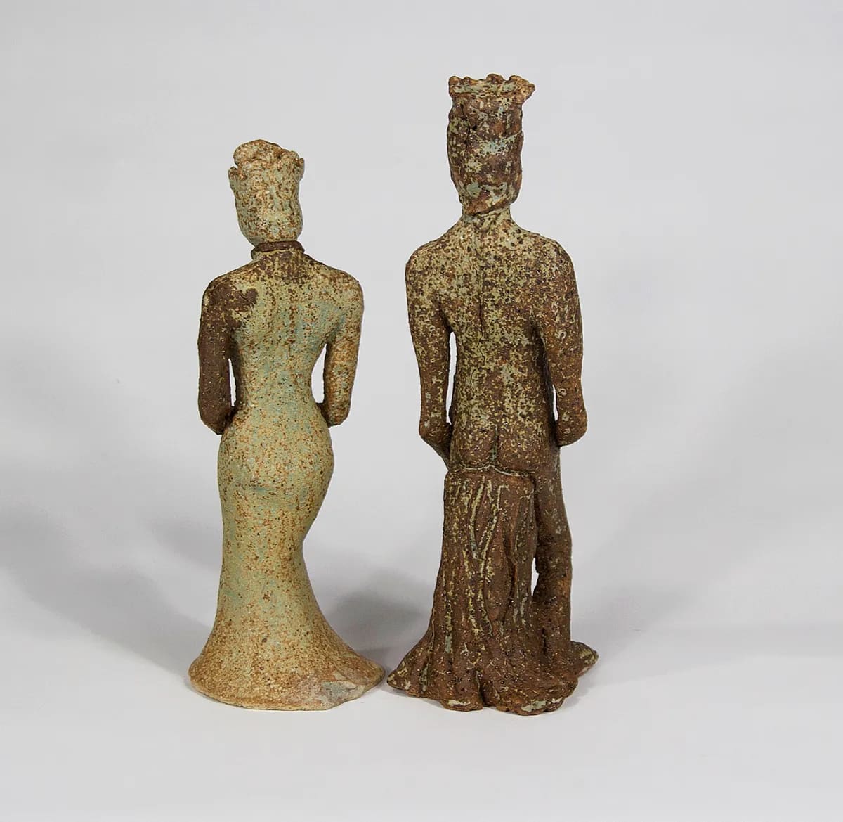 IN SACRED MATRIMONY — Stoneware, 20cm x 10cm. Ceramic work by Dubravka Sabljak. View 2 of 3.