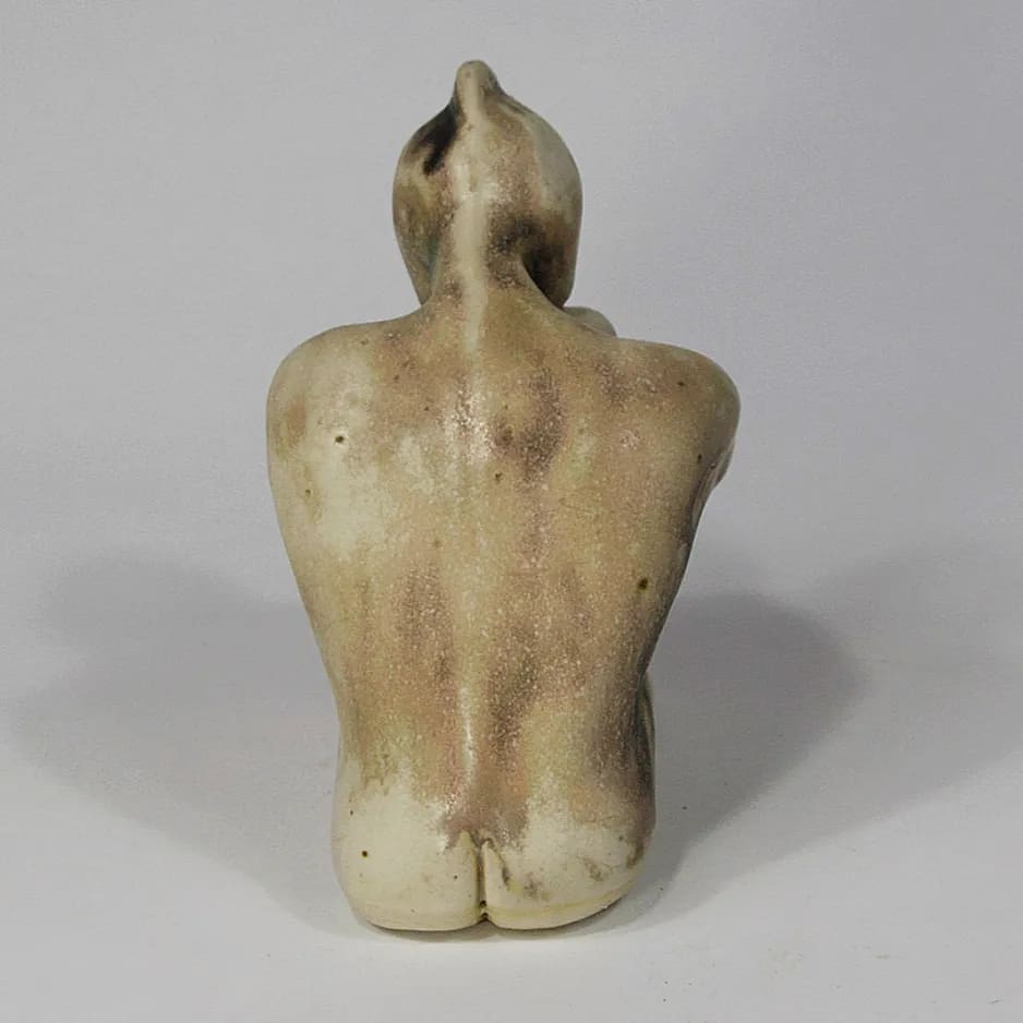 INNER REFLECTION — Stoneware, 15cm x 10cm. Ceramic work by Dubravka Sabljak. View 2 of 3.