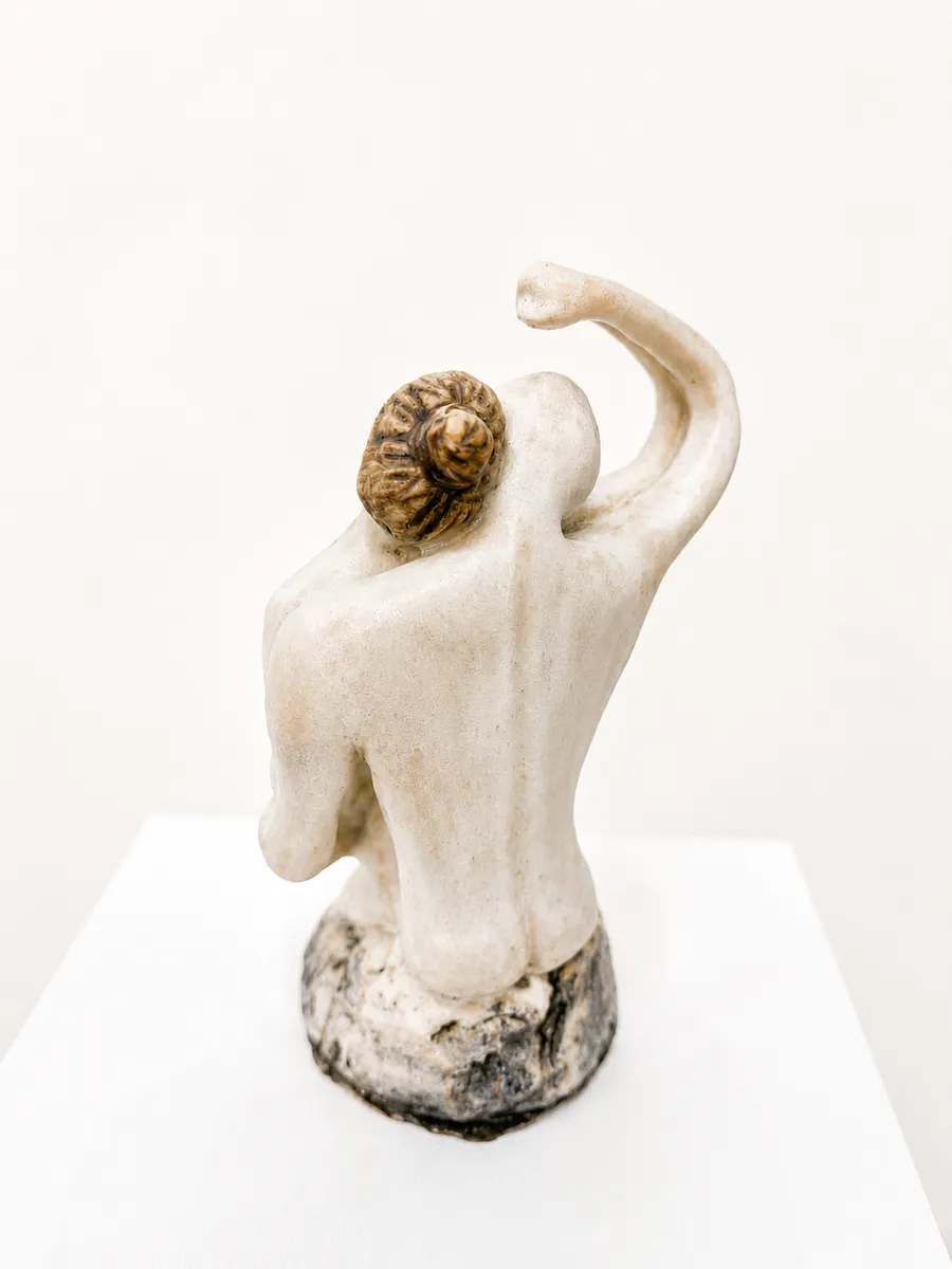 LOVE IN MOTION — Stoneware, 15cm x 26cm. Ceramic work by Dubravka Sabljak. View 4 of 5.