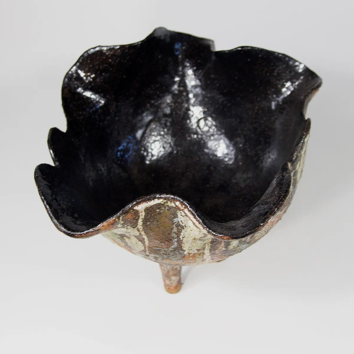 PENSIEVE — Stoneware, 28cm x 23cm. Ceramic work by Dubravka Sabljak. View 2 of 4.