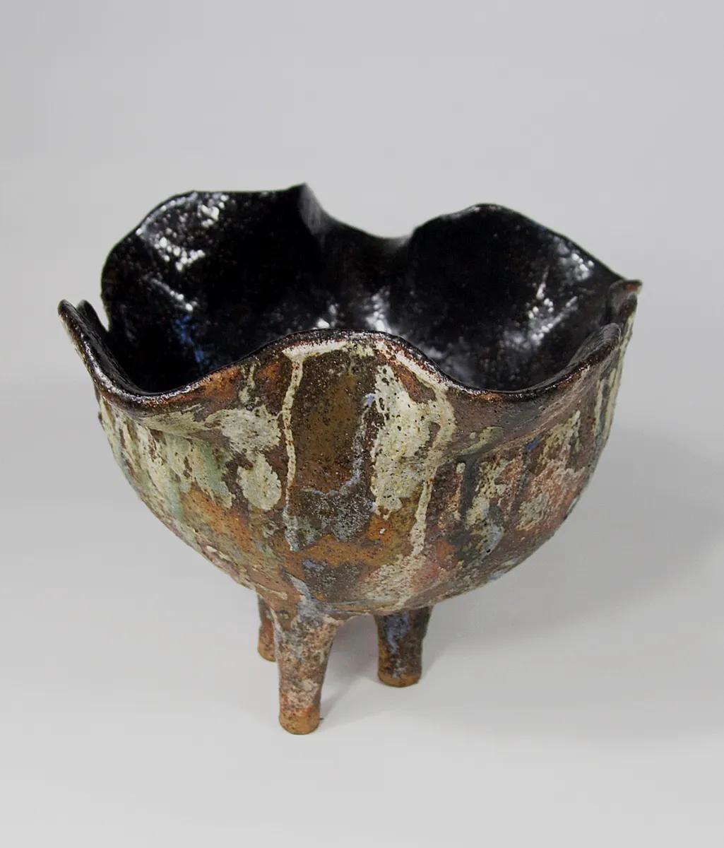 PENSIEVE — Stoneware, 28cm x 23cm. Ceramic work by Dubravka Sabljak. View 3 of 4.