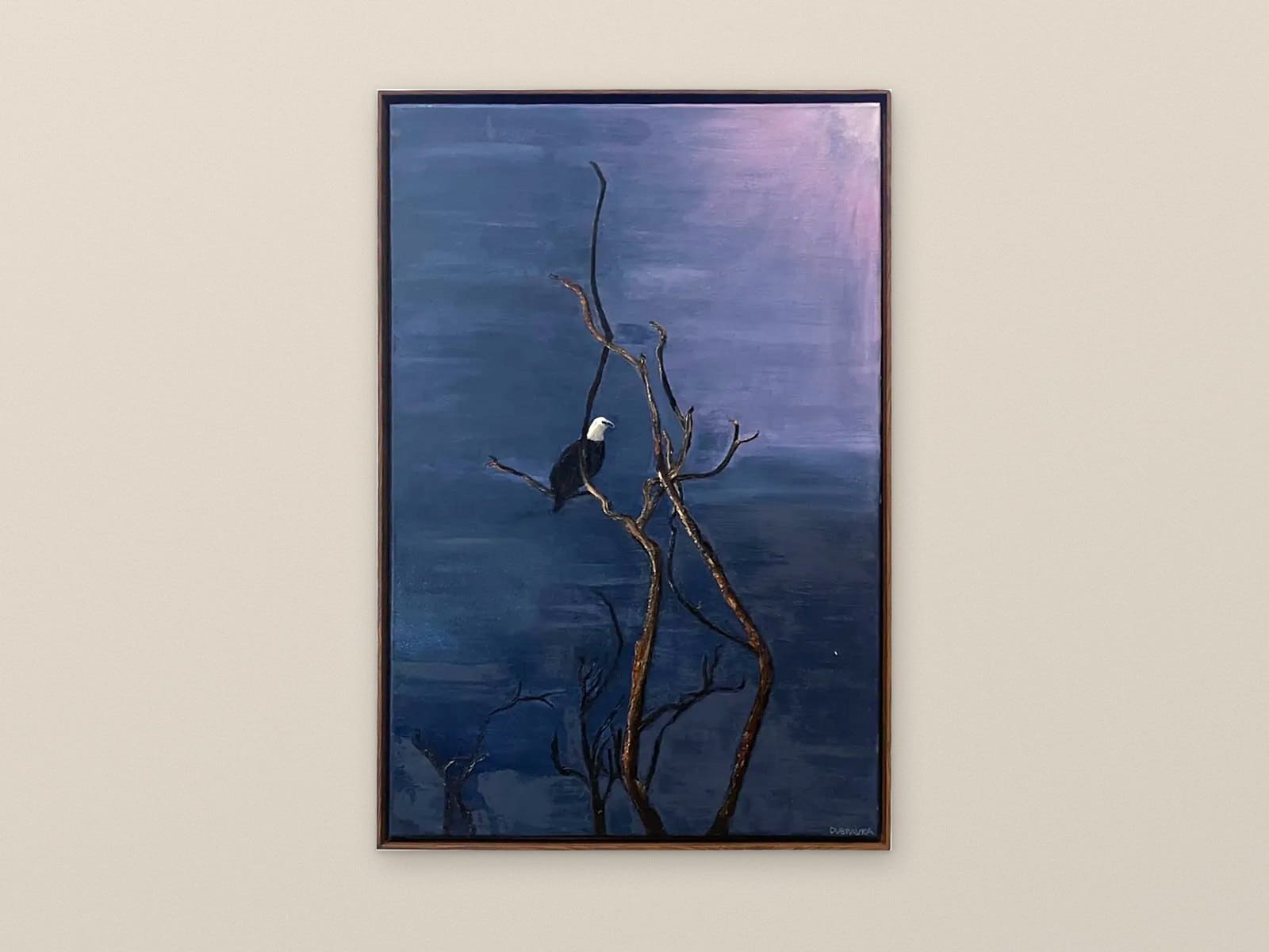 SOLIDARITY — Oil on canvas, 54cm x 80cm. Painting by Dubravka Sabljak. View 2 of 2.