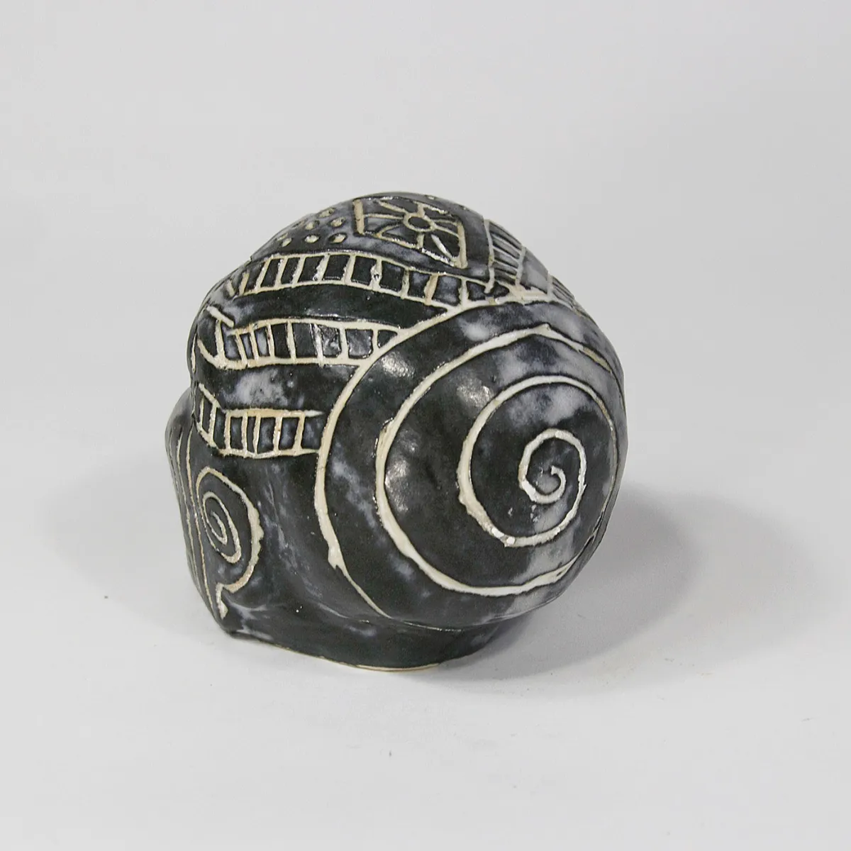 WHISPERS OF THE ANCESTORS — Stoneware, 10cm x 10cm. Ceramic work by Dubravka Sabljak. View 2 of 3.