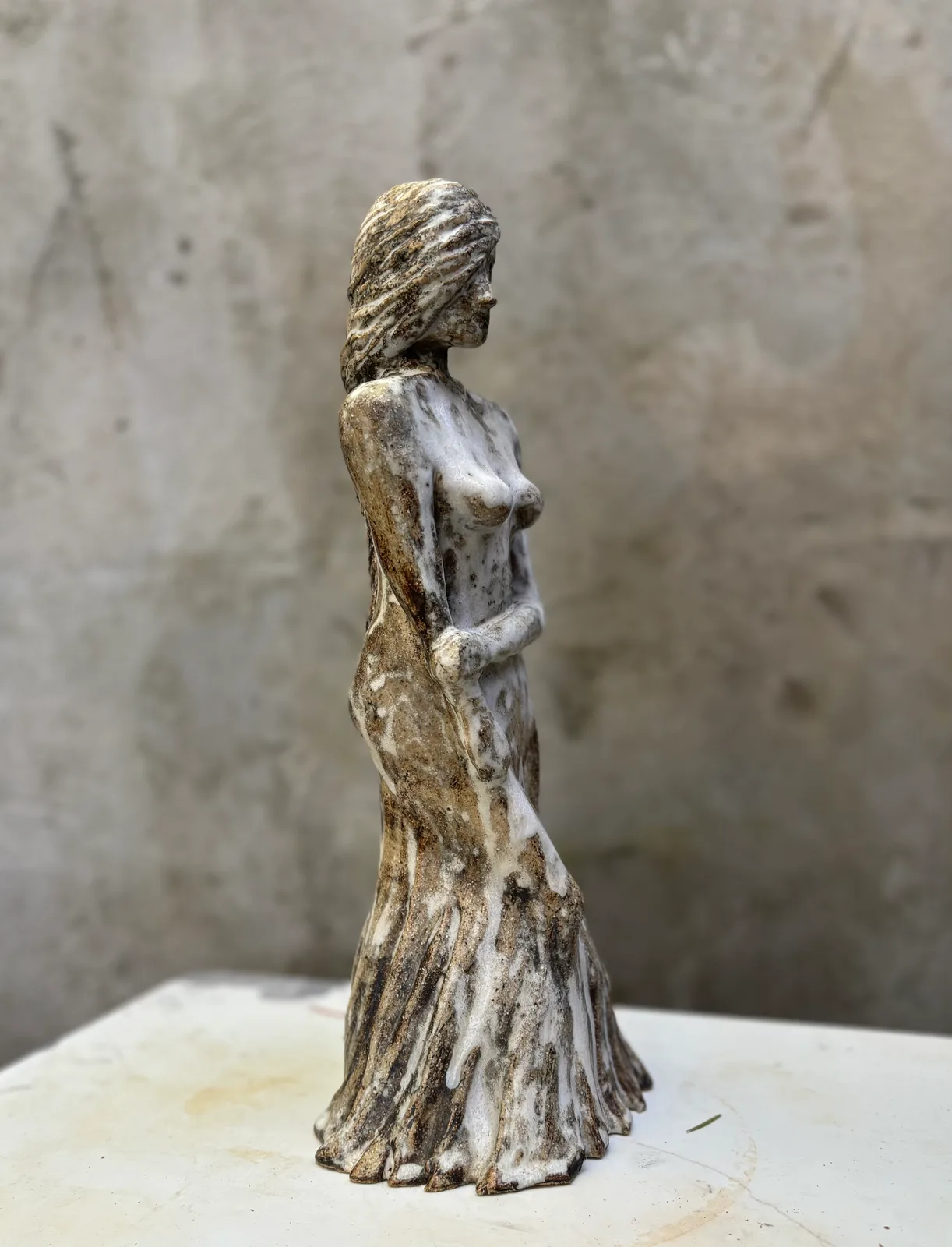 ELEGANCE — Stoneware, 40cm x 15cm. Ceramic work by Dubravka Sabljak. View 1 of 3.
