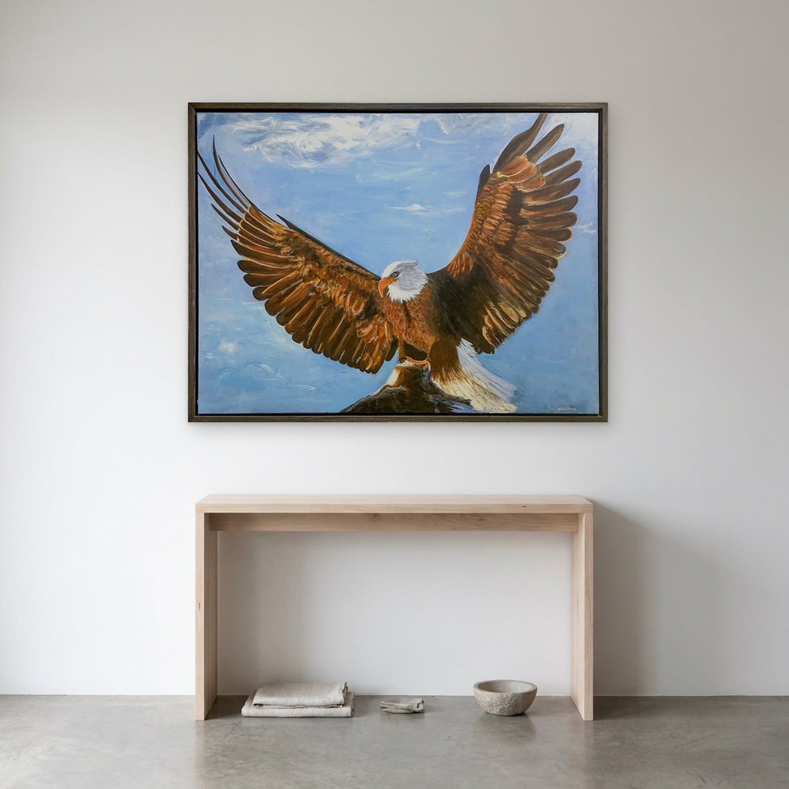 FREEDOM — Oil on canvas, 127cm x 97cm. Painting by Dubravka Sabljak. View 1 of 2.