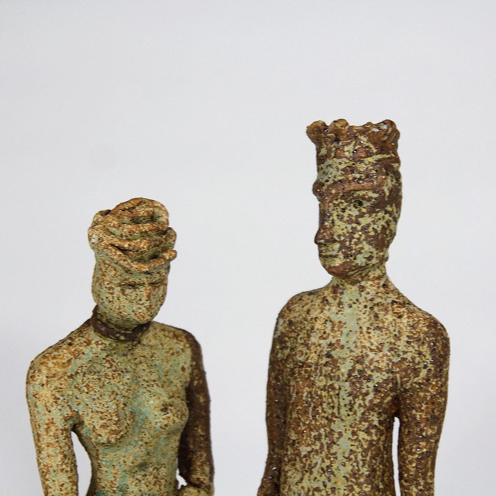 IN SACRED MATRIMONY — Stoneware, 20cm x 10cm. Ceramic work by Dubravka Sabljak. View 1 of 3.