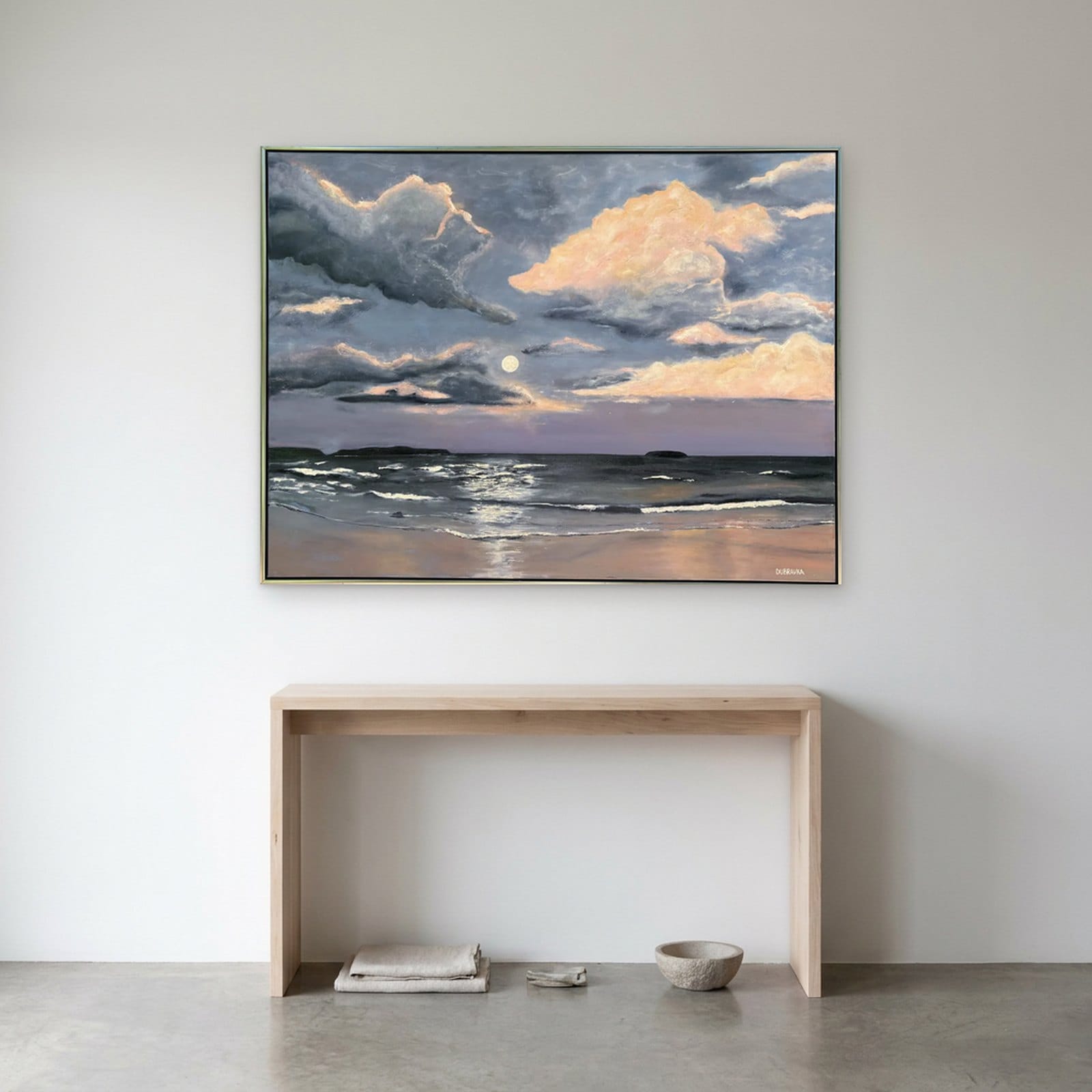 SERENDIPITY — Oil on canvas, 127cm x 95cm. Painting by Dubravka Sabljak. View 1 of 2.