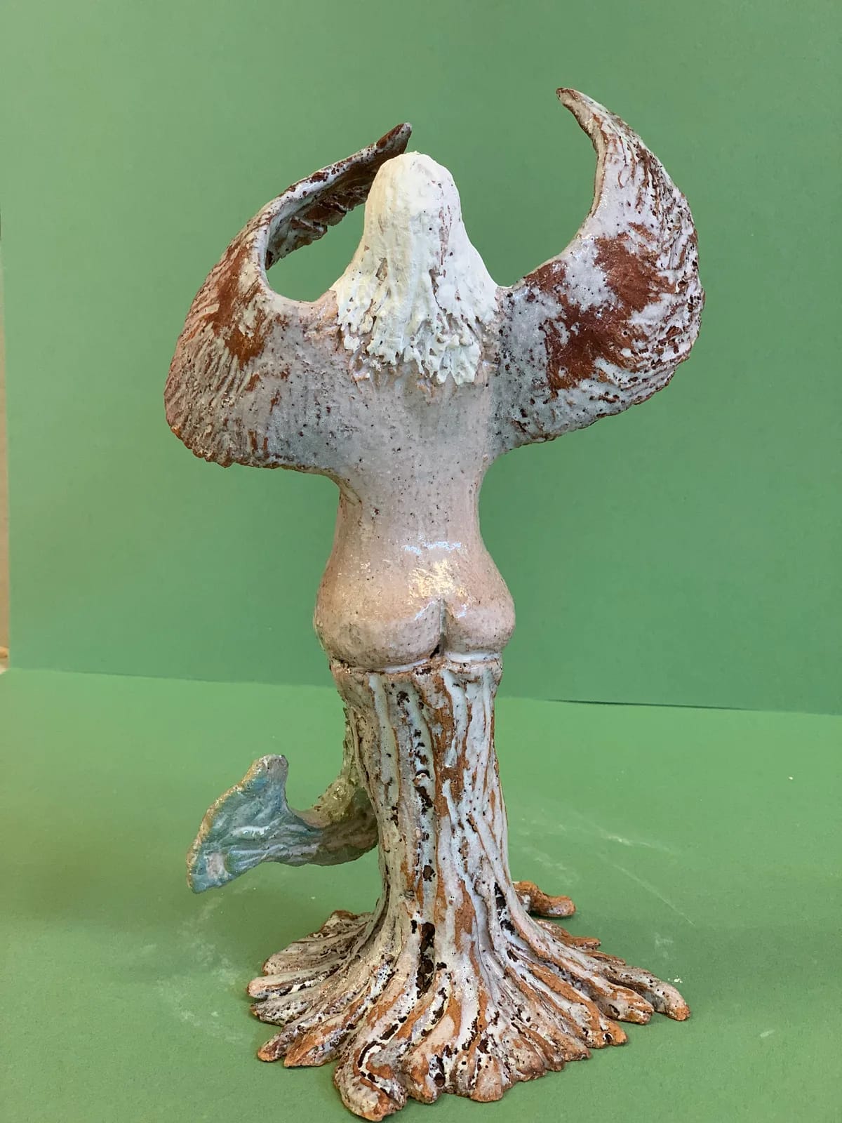 YE MATT — Stoneware, 25cm x 18cm. Ceramic work by Dubravka Sabljak. View 1 of 2.
