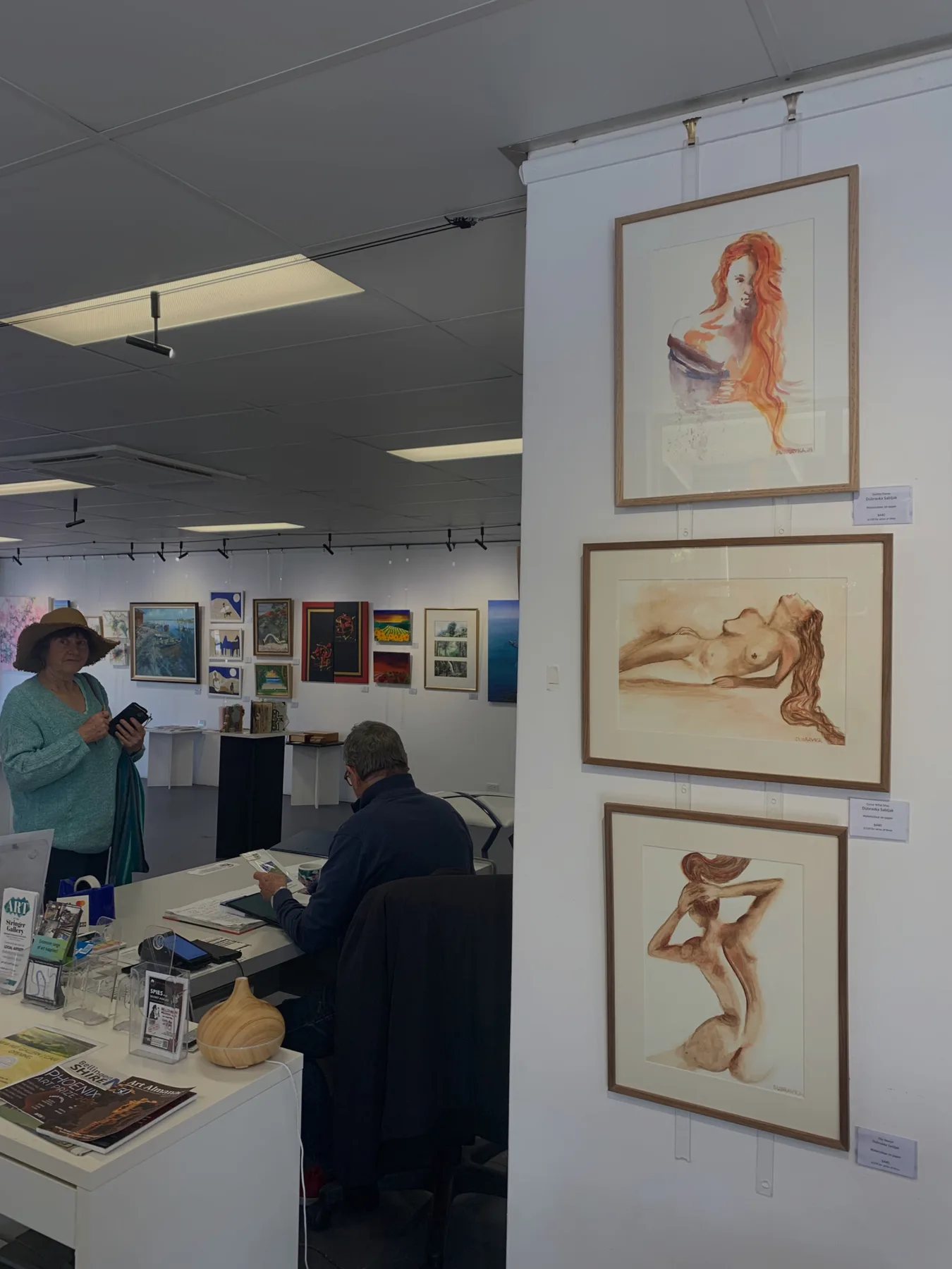 Dubravka Sabljak's Artwork on display