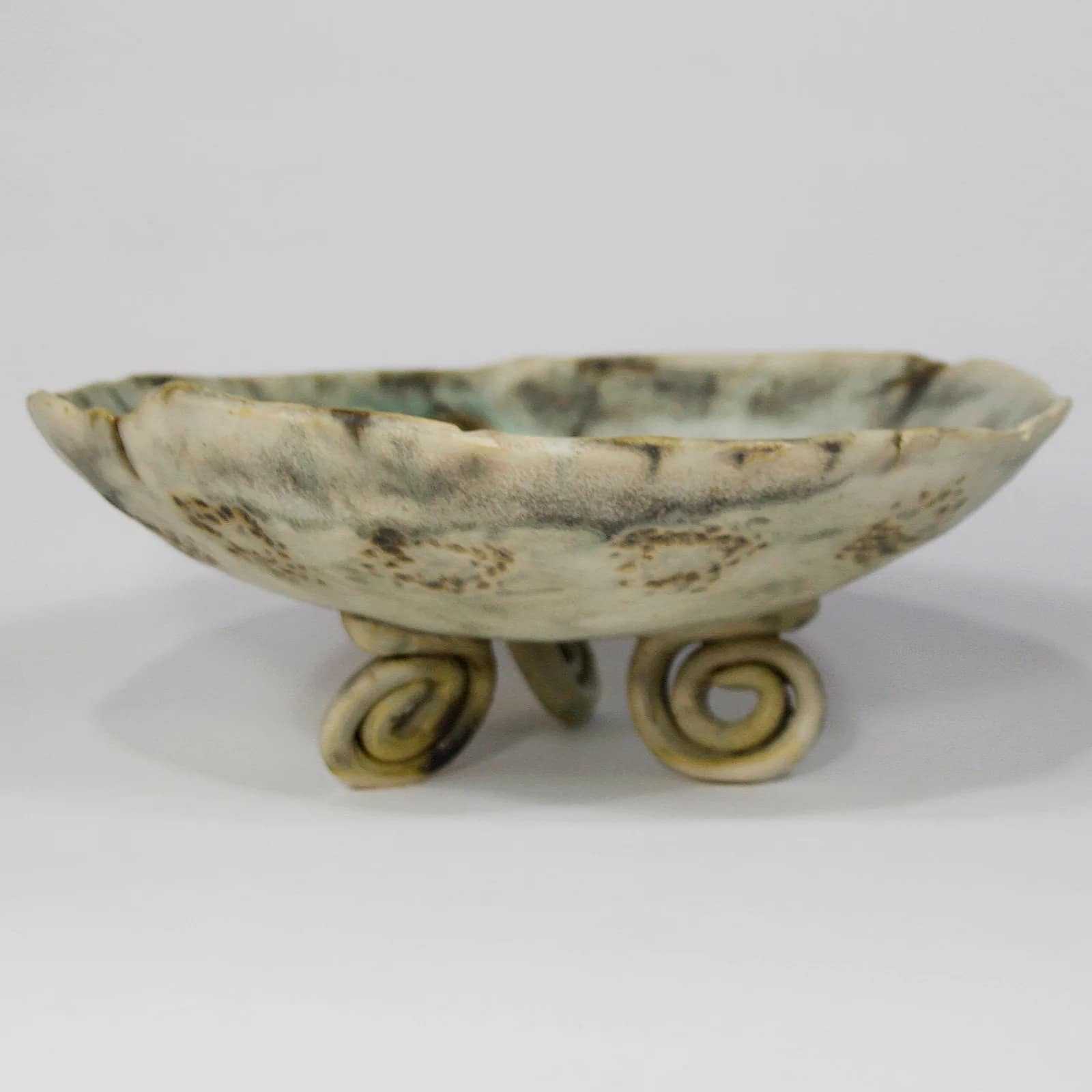 POOL OF REFLECTION — Stoneware, 32xm x 12cm. Ceramic work by Dubravka Sabljak. View 1 of 2.